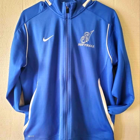 Nike softball SV logo DRI-FIT unisex softball full zip training jacket - Picture 2 of 8